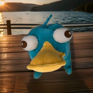 Disney Parks Perry Platypus Plush Phineas Ferb Stuffed Animal READ NOTE